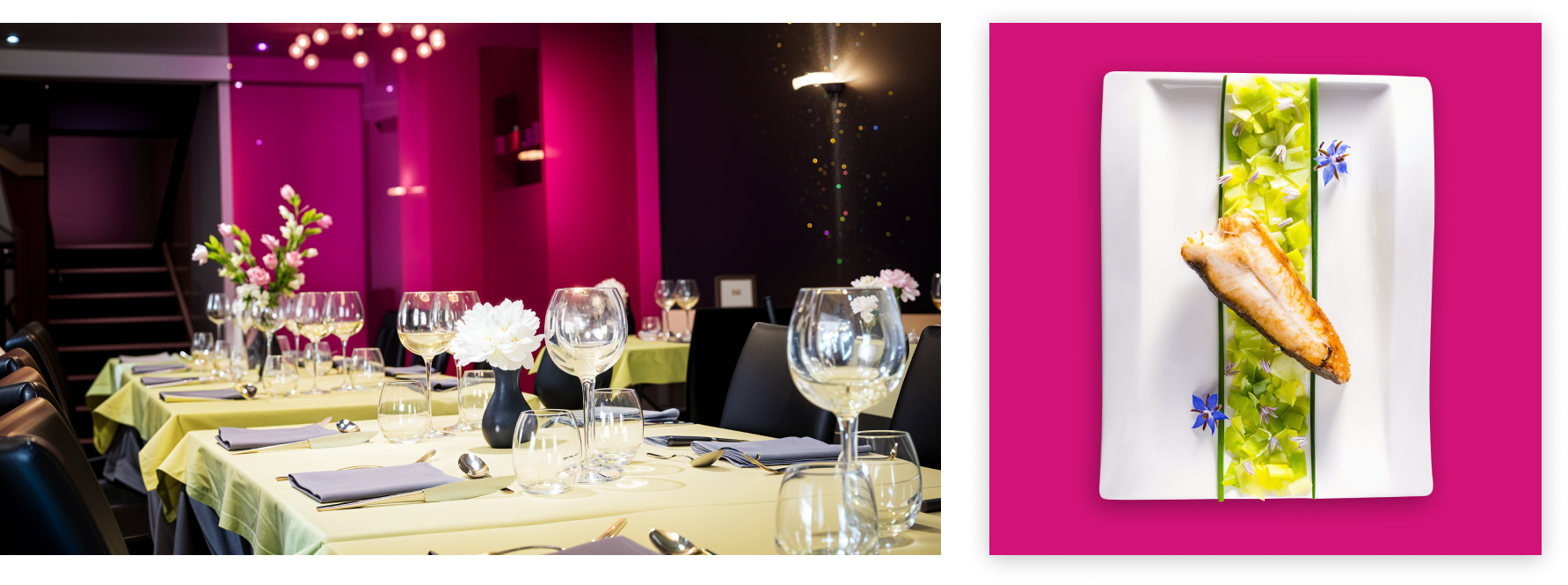 Le restaurant - Auberge Du Chateau De Vaite - Restaurant  Adam-lès-Passavant - meilleur restaurant CHAMPLIVE